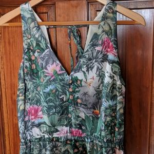 H&M tropical dress 12